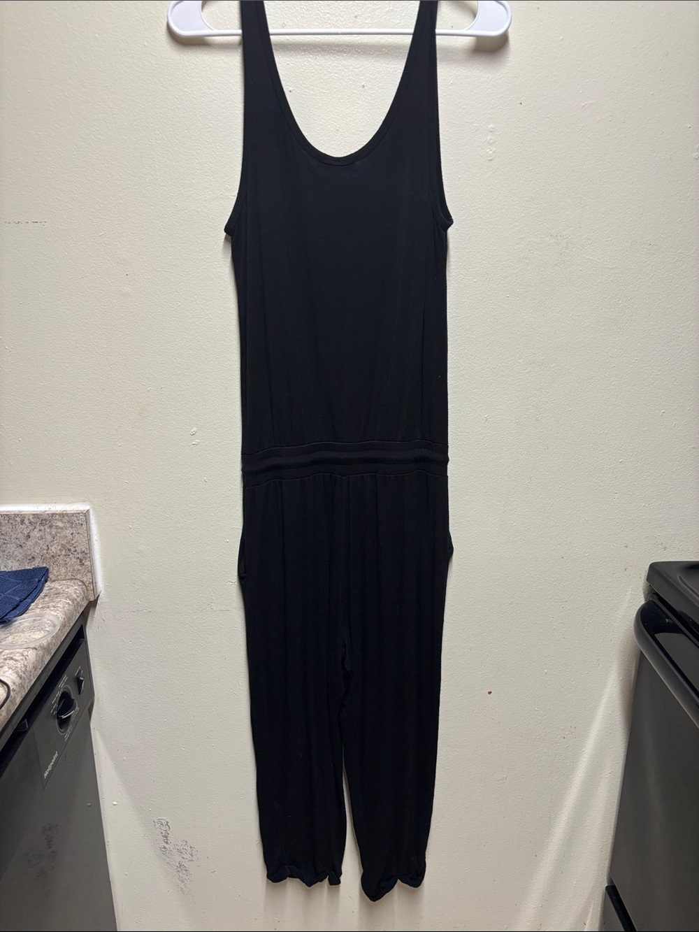 Michael Stars Theo Tank capri Jumpsuit women's small - Picture 4 of 5